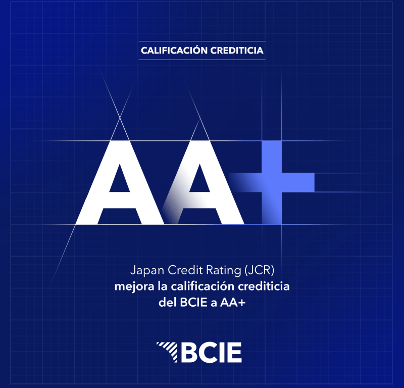 El BCIE inicia el 2026 con una mejora en su calificación de riesgo desde “AA” hasta “AA+” por Japan Credit Rating Agency (JCR)