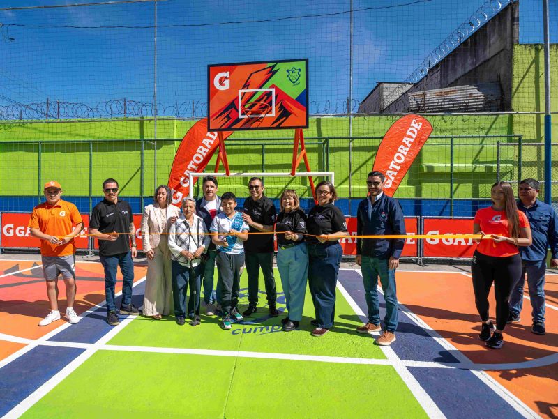 Gatorade impulsa el deporte y lanza “Estadios del Barrio” en zona 5