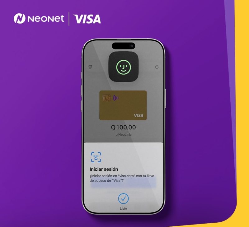 Visa impulsa pagos en línea más simples y seguros en Guatemala con la solución de autenticación biométrica “Visa Payment Passkey”