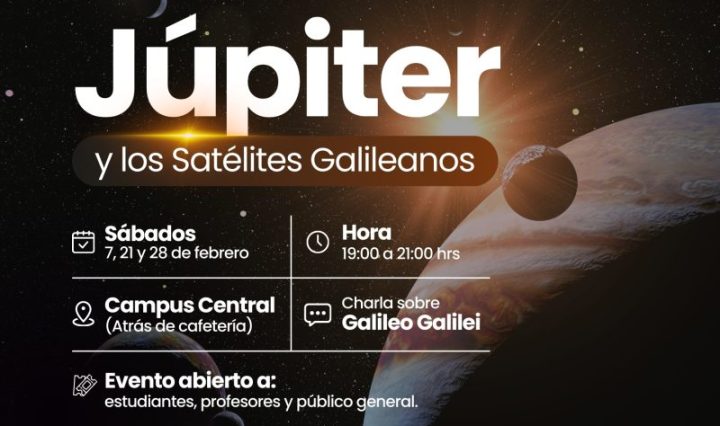 Universidad Galileo conmemora los 462 años del nacimiento de Galileo Galilei con actividades astronómicas y académicas abiertas al público