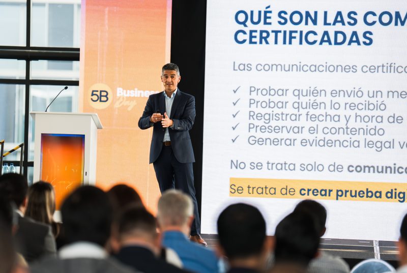 5B IMPULSA EL USO DE COMUNICACIONES CERTIFICADAS EN EL ENTORNO EMPRESARIAL
