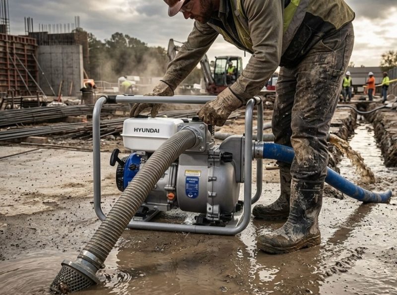 Hyundai Maquinaria y Herramientas presenta soluciones de bombeo y riego para enfrentar la escasez de agua este verano