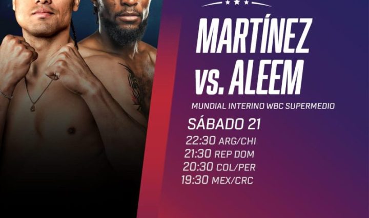 ESPN KNOCKOUT trae a DISNEY+ el esperado encuentro de Lester Martínez contra Immanuel Aleem