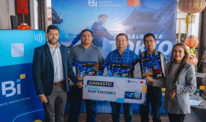 Banco Industrial premia a los ganadores de la campaña “Desbloquea Tokio – Gaming Fanáticos Bi 2025”