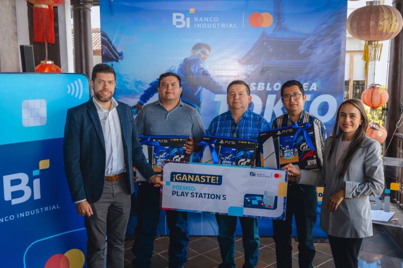 Banco Industrial premia a los ganadores de la campaña “Desbloquea Tokio – Gaming Fanáticos Bi 2025”