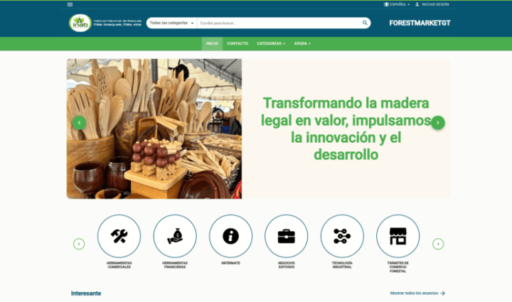 EL INAB IMPULSA LA TRANSFORMACIÓN DIGITAL DEL SECTOR FORESTAL CON FORESTMARKETGT
