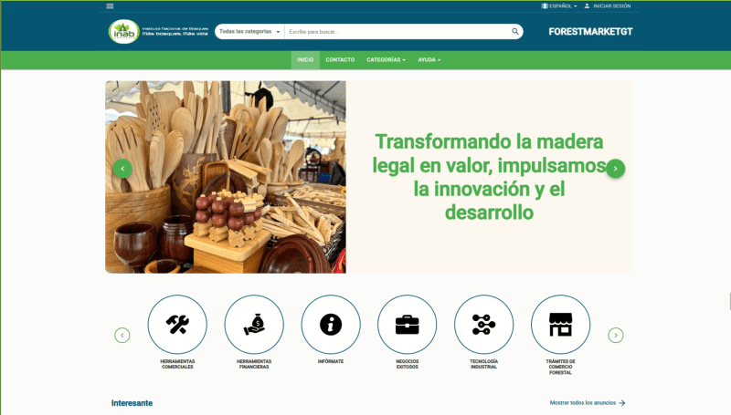 EL INAB IMPULSA LA TRANSFORMACIÓN DIGITAL DEL SECTOR FORESTAL CON FORESTMARKETGT