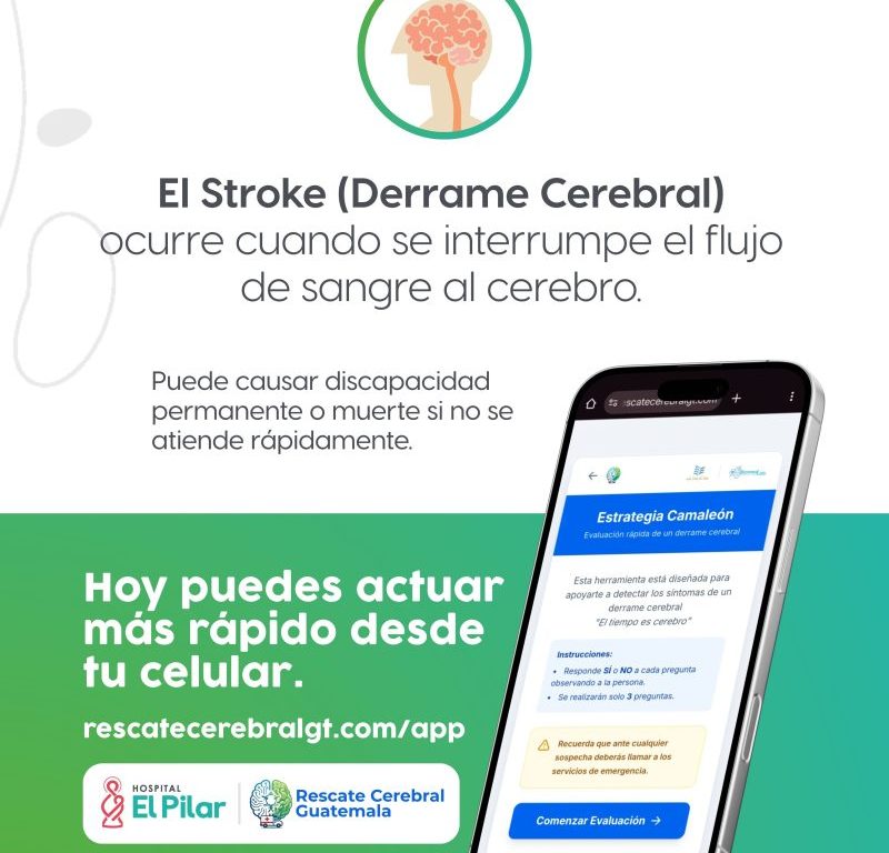 Rescate Cerebral Guatemala la conexión entre hospitales, aseguradoras y cuerpos de socorro en una red digital que salva tiempo… y vidas.
