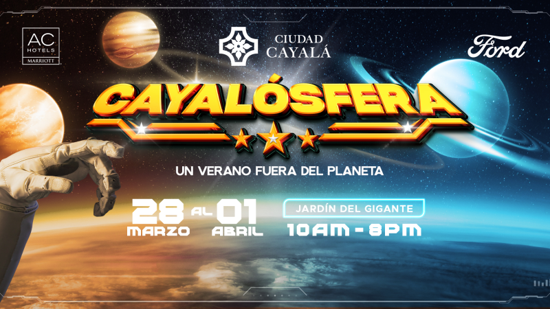 El verano despega en Ciudad Cayalá con “Cayalósfera”, una experiencia que convierte el espacio en un plan familiar imperdible