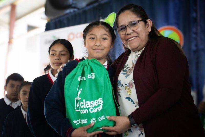 Un regreso a clases con más oportunidades: Cargill acompaña a más de 2,400 niños y niñas