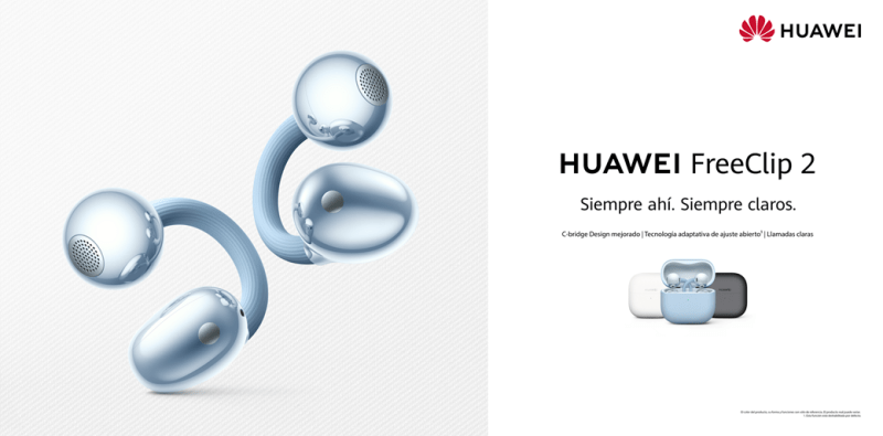 Guatemala recibe los HUAWEI FreeClip 2: el diseño que revolucionó los audífonos evoluciona en su nueva generación