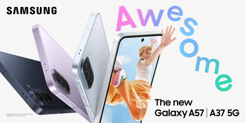 Samsung presenta los modelos Galaxy A57 5G y Galaxy A37 5G, que ofrecen características de nivel profesional a un precio increíble