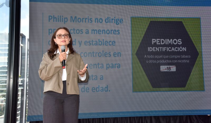 TACASA y Philip Morris reafirman que los productos de tabaco o nicotina no deben ser consumidos por menores de edad
