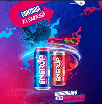 EnerUp evoluciona en Guatemala con una propuesta inspirada en la identidad, la energía y la conexión con el consumidor