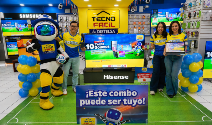 TECNO FÁCIL DE DISTELSA PREMIA LA PASIÓN POR EL FÚTBOL CON 10 TECNO GOLAZOS