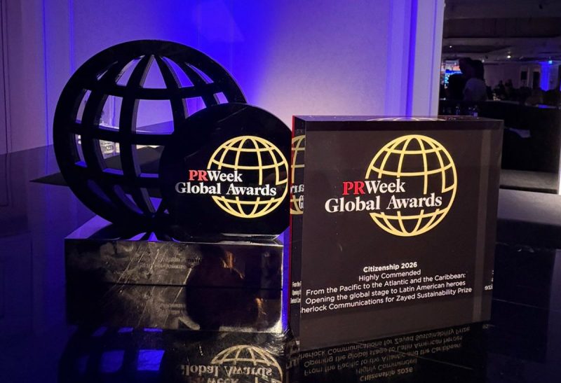 Sherlock Communications es reconocida como la Mejor Agencia de Latinoamérica en los PRWeek Global Awards 2026