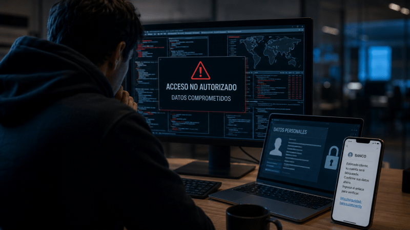 El riesgo apenas comienza: expertos alertan sobre la monetización de datos tras ciberataques en Guatemala