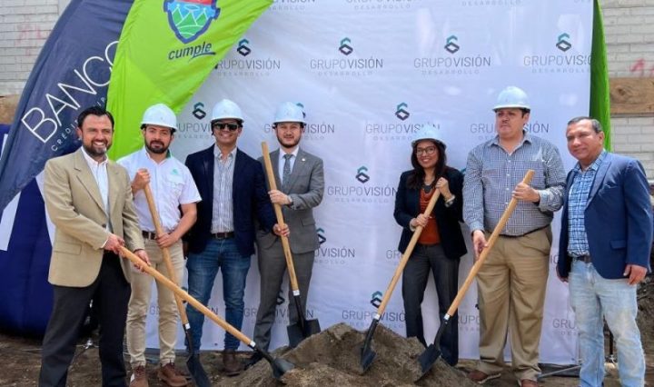 Visión Desarrollo coloca la primera piedra de Mateo 7, un proyecto residencial moderno y accesible
