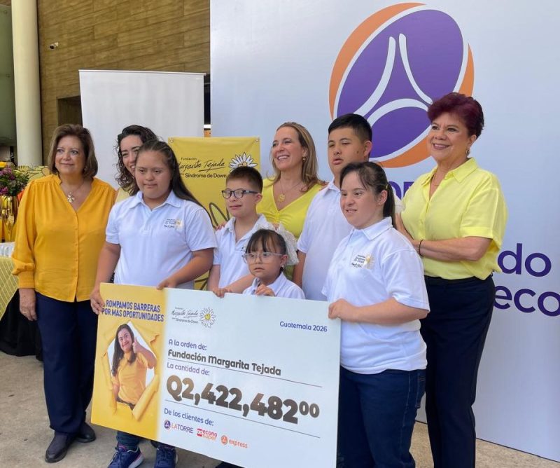 Fundación Margarita Tejada y Supermercados La Torre recudan fondos para becas de niños con Síndrome de Down