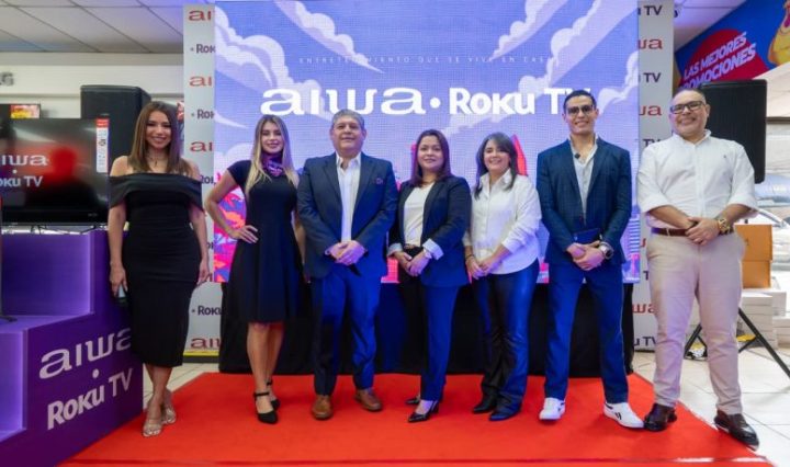 AIWA Y EL GALLO MÁS GALLO LANZAN TELEVISORES INTELIGENTES ROKU TV EN GUATEMALA