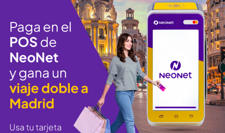 NeoNet y Mastercard te llevan a España