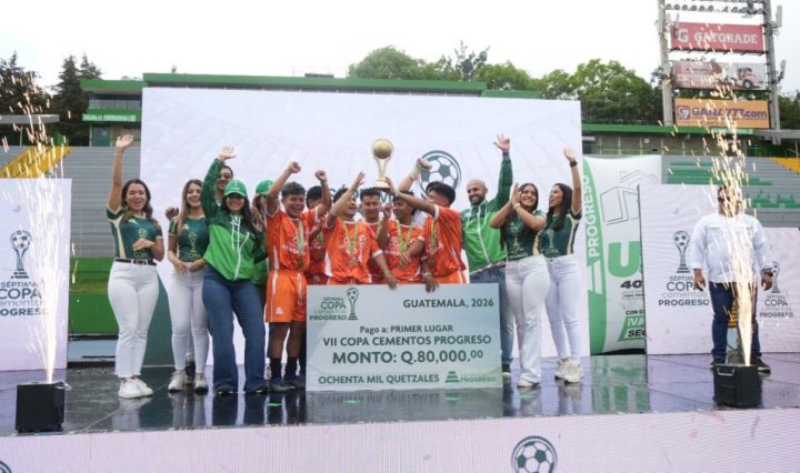 PRIMER LUGAR Séptima Copa Cementos Progreso