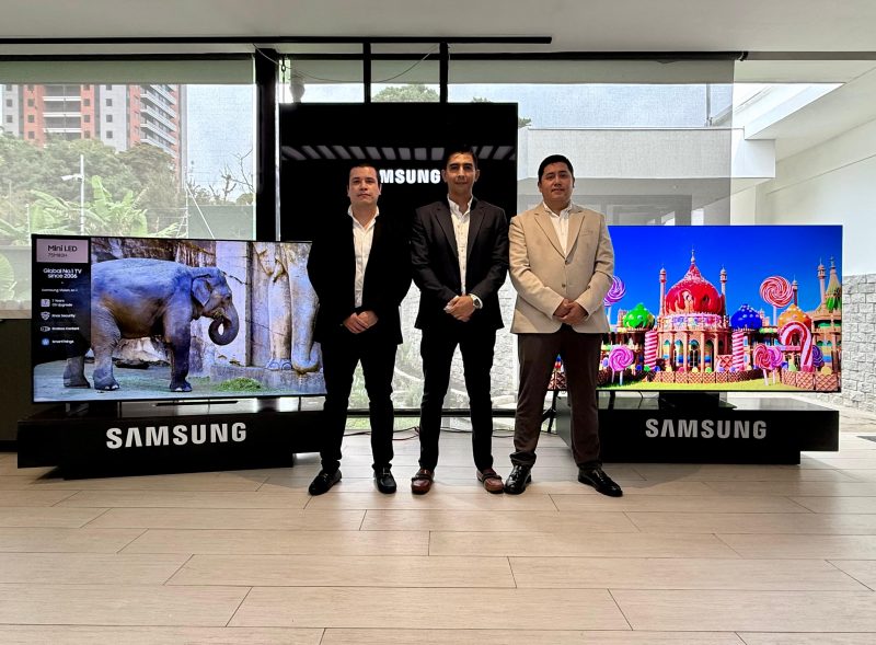 Samsung trae su línea completa de televisores con Inteligencia Artificial a Guatemala