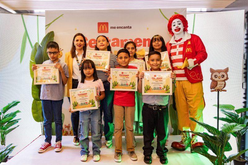 McDonald’s impulsa desde 2013 la creatividad de la niñez guatemalteca a través de su Certamen de Cuentos