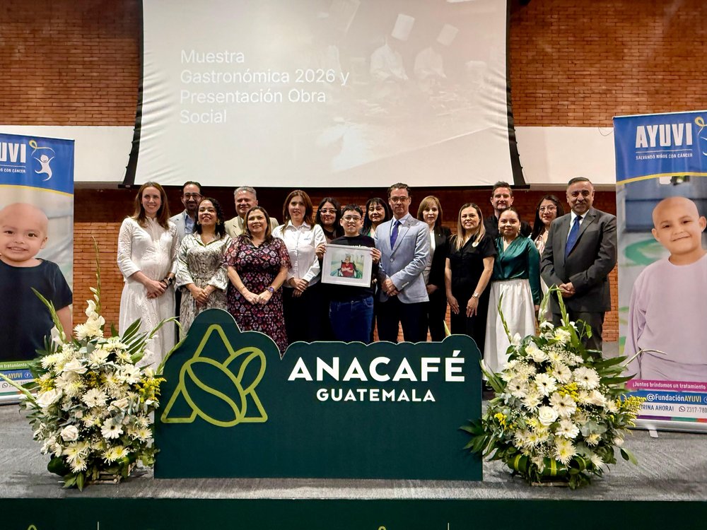 ANACAFÉ reúne a reconocidos coffee shops en la Muestra Gastronómica 2026, cuyos fondos serán destinados para apoyar a AYUVI