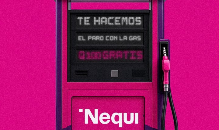 CP Nequi te hace el paro, sin clavos con Q100 para la gas