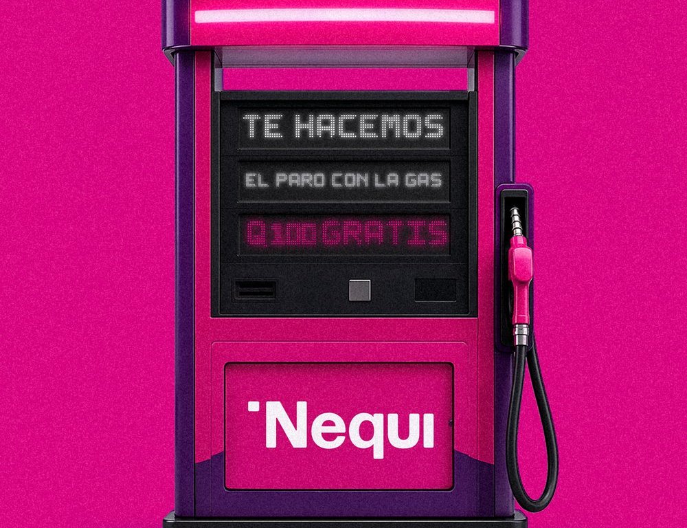 CP Nequi te hace el paro, sin clavos con Q100 para la gas