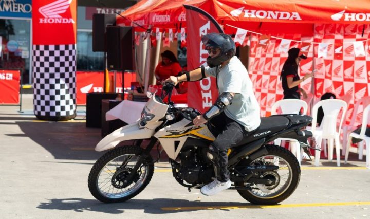 Honda motos prueba de manejo