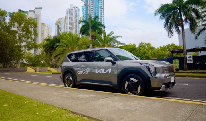 Kia apoya la reduccion de plasticos en Panama con The Ocean Cleanup