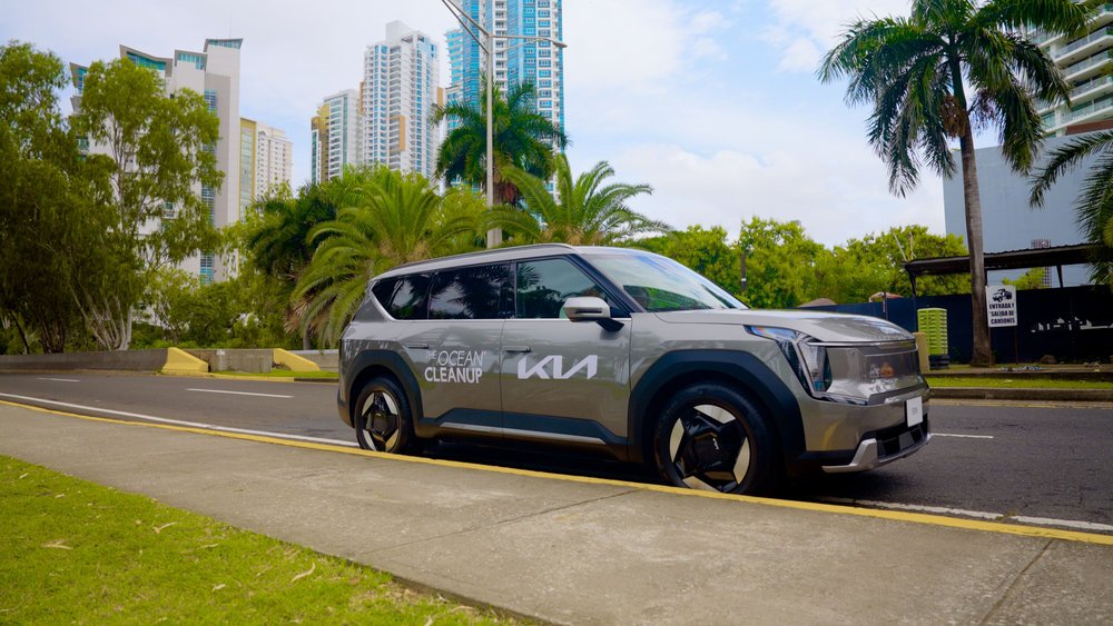 Kia apoya la reduccion de plasticos en Panama con The Ocean Cleanup