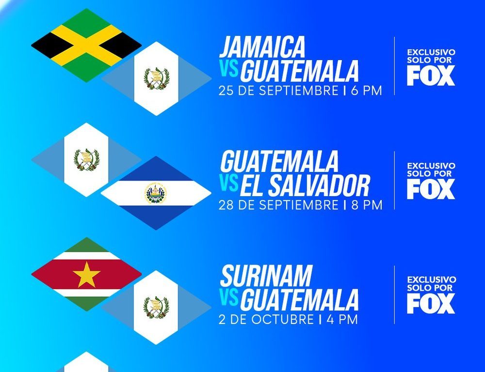 ¡Comienza el camino al Mundial 2030! Guatemala y El Salvador vivirán su ruta rumbo a 2030 por FOX