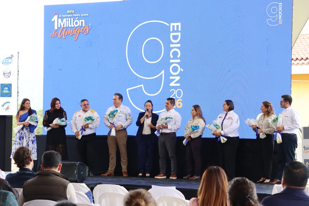 Novena Edición de la Rifa 1 Millón de Amigos