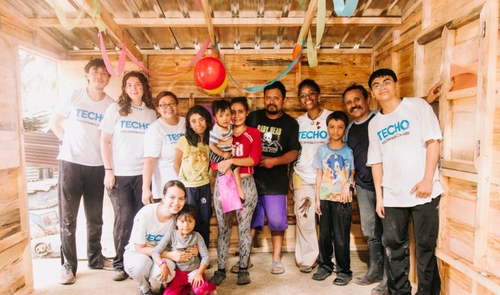 RVPN Porsche, Grupo Los Tres y TECHO llevan nuevas oportunidades de vivienda a familias de Las Lomas de Aguacapa, Pueblo Nuevo Viñas - revisado