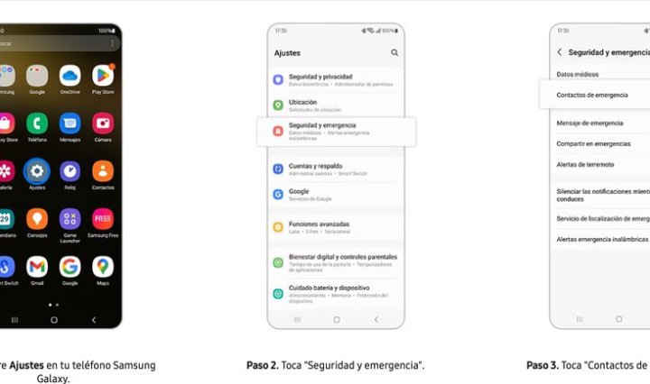 261015 Como configurar tu Galaxy para una emergencia