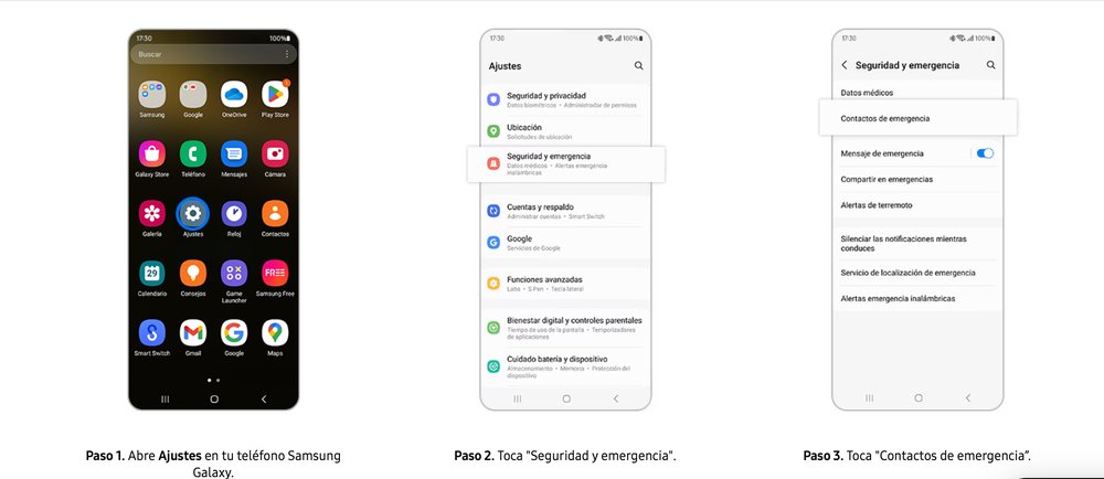 261015 Como configurar tu Galaxy para una emergencia