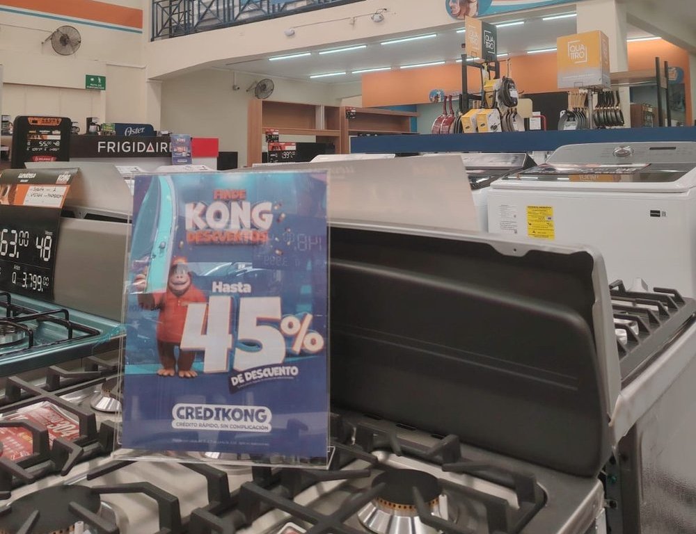 Almacenes tropigas sorprende con su gran promoción “finde kong descuentos”