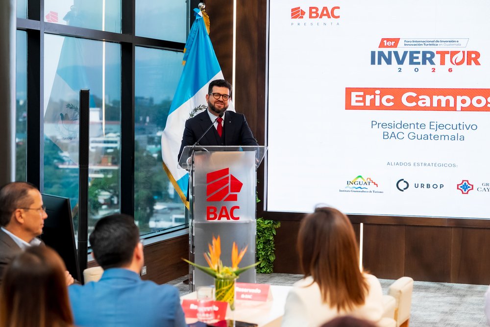BAC presenta INVERTUR 2026 el I Foro Internacional de Inversión e Innovación Turística en Guatemala