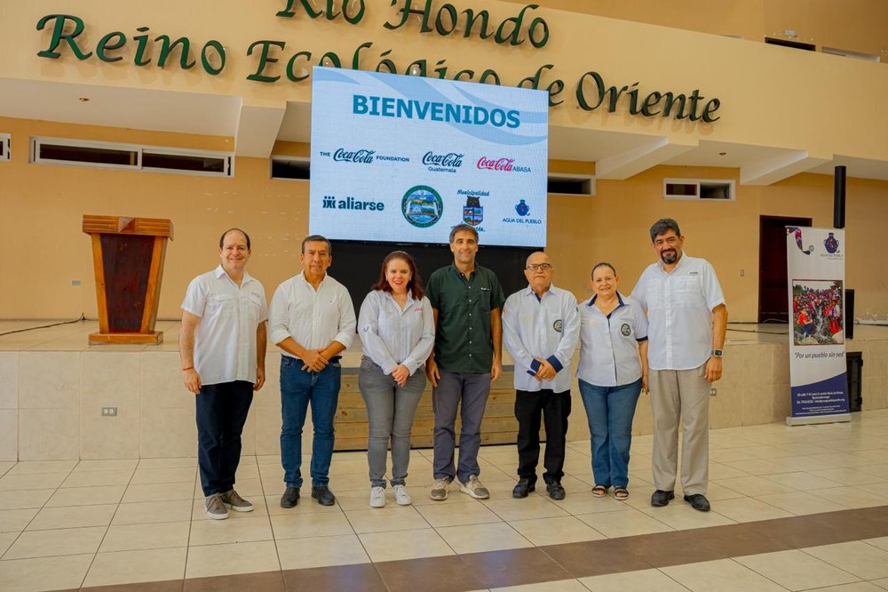 CP Fundación Coca-Cola y Coca-Cola ABASA impulsan el acceso al agua en Zacapa