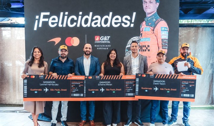 Mastercard y banco g&t continental anuncian a los ganadores de la promoción “¡viaja a brasil!”