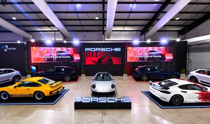 RVPN Porsche presenta sus últimas novedades de diseño y movilidad en el Autoshow 2026