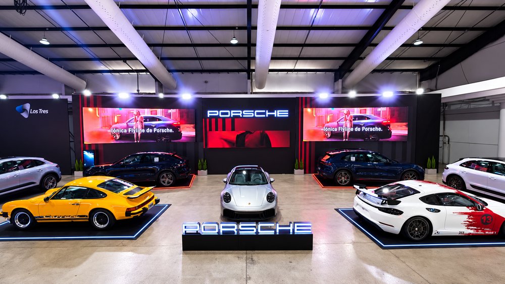 RVPN Porsche presenta sus últimas novedades de diseño y movilidad en el Autoshow 2026